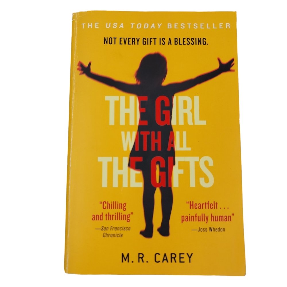 The Girl With All The Gifts by M.R. Carey Thriller Novel Book Home Read Library